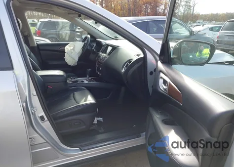 2018 Nissan Pathfinder Platinum z USA, uszkodzony, nr VIN 5N1DR2MM2JC678308